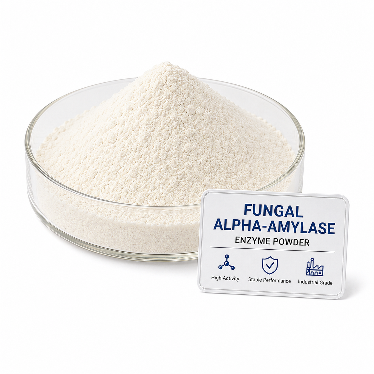 Food Grade Alpha Amylase Enzyme Powder for Beer Brewing and Distillery Industry