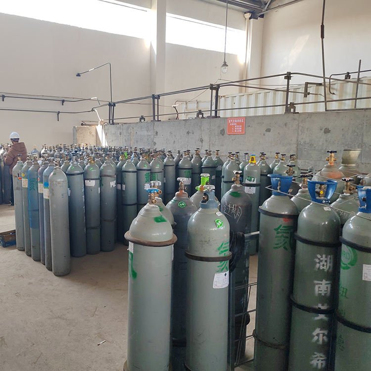 Refillable 20L 30L 40L 50L 60L 70L Industrial Gas Cylinder N2/Nitrogen O2/Oxygen/Co2/H2/Hydrogen Cylinders With Iso9809-3