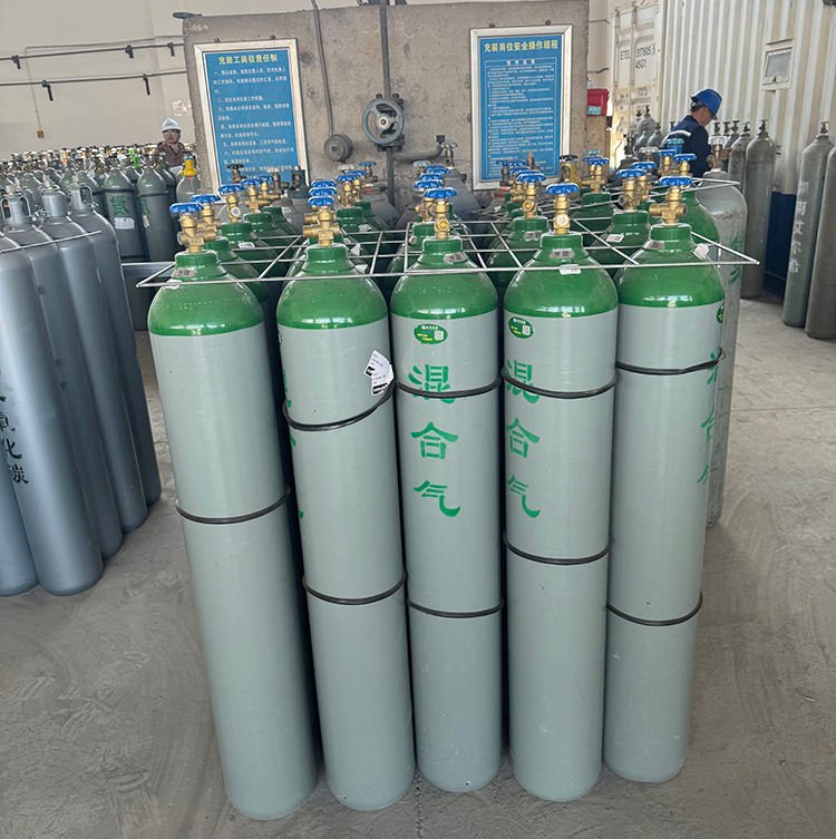 Refillable 20L 30L 40L 50L 60L 70L Industrial Gas Cylinder N2/Nitrogen O2/Oxygen/Co2/H2/Hydrogen Cylinders With Iso9809-3