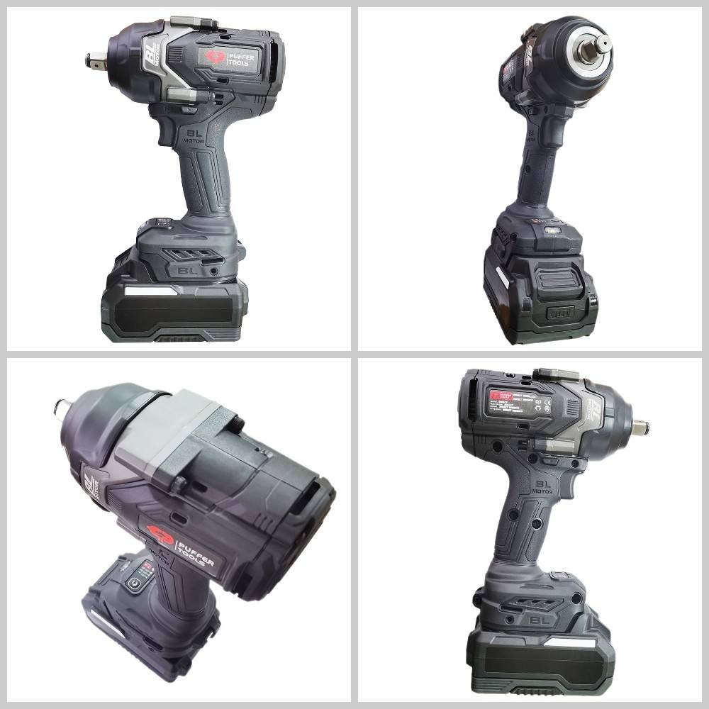 PT-8190 High Strength 21V Cordless Brushless Impact Dril Wrench 1900 N.m Torque Power Wrenches for Car Truck Tire