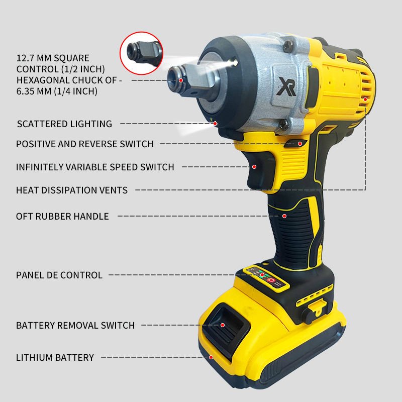 Factory Direct Wholesale China Oem High Torque Wrench Industrial Electric Wrench