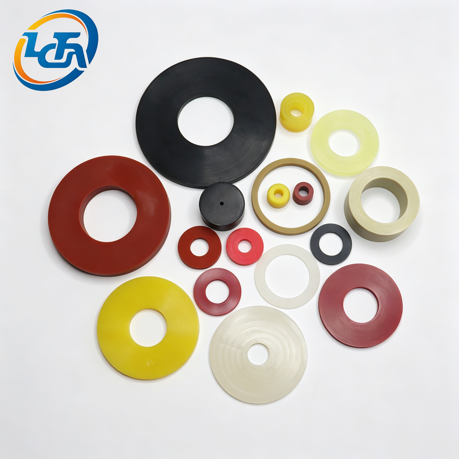 Rubber Gasket Manufacturer EPDM Ring Gasket Rubber O-Ring Molding Cutting Custom Flat Washers Round Flange Sealing Gasket