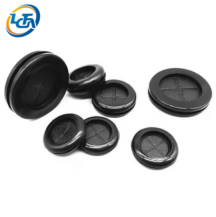 XTLCMF Factory Direct High Quality Silicone/NBR Rubber Drawing Customization Insulation Wire Protector Moulded Cable Grommet