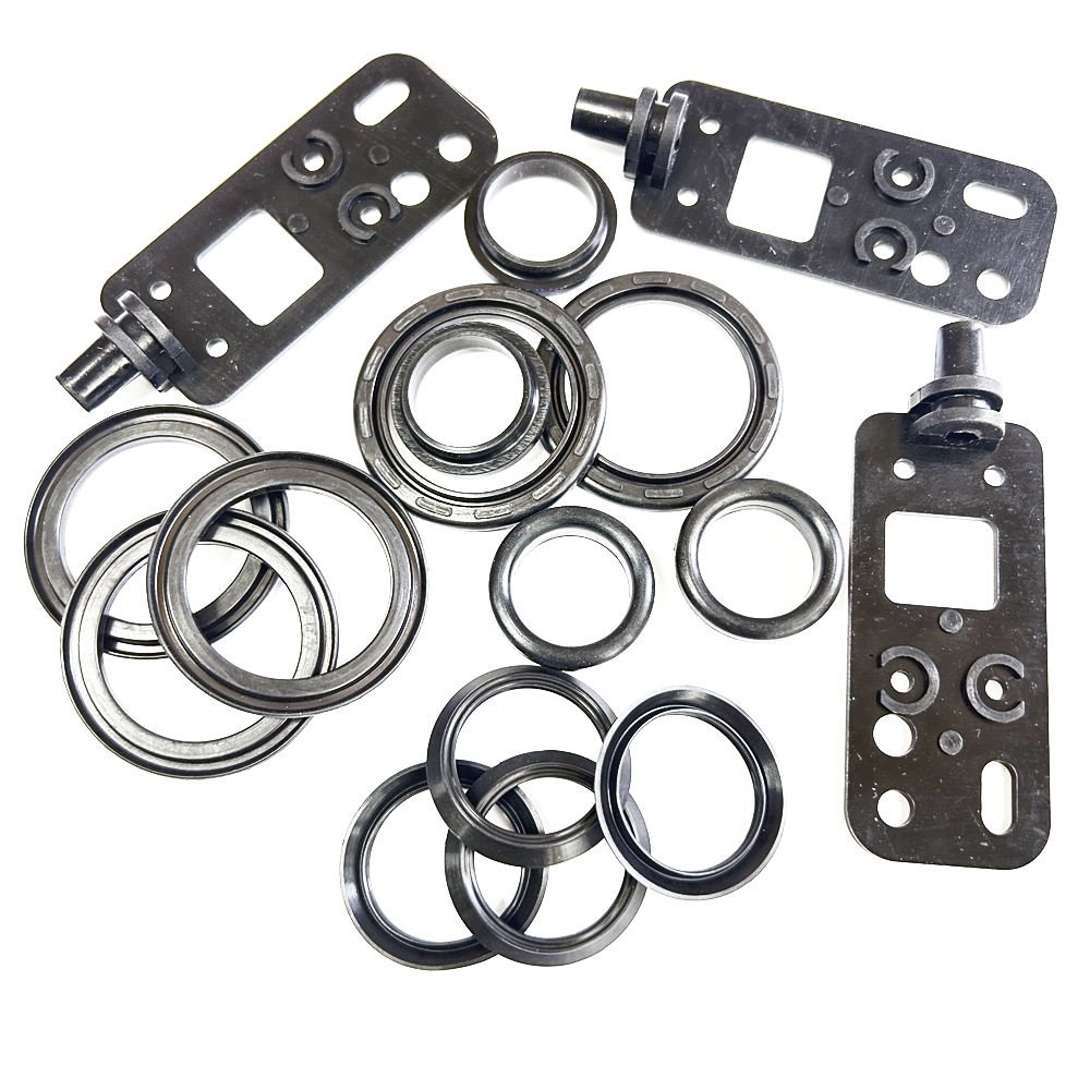 Customized Molded EPDM FKM Seal Heat Resistant Rubber Flange Gasket Industrial Rubber Bumper Seals and Rubber Gaskets