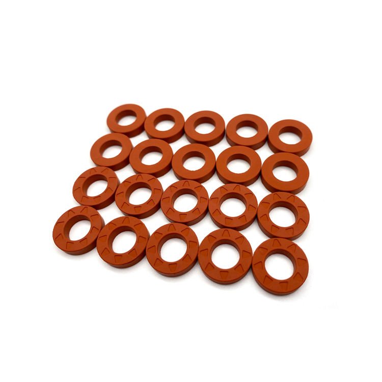 China Supplier's NBR Bonded Sealing Washer Flat Rubber Flange Gasket With Zinc Plain Finish EPDM FKM Silicone Rubber BS Standard