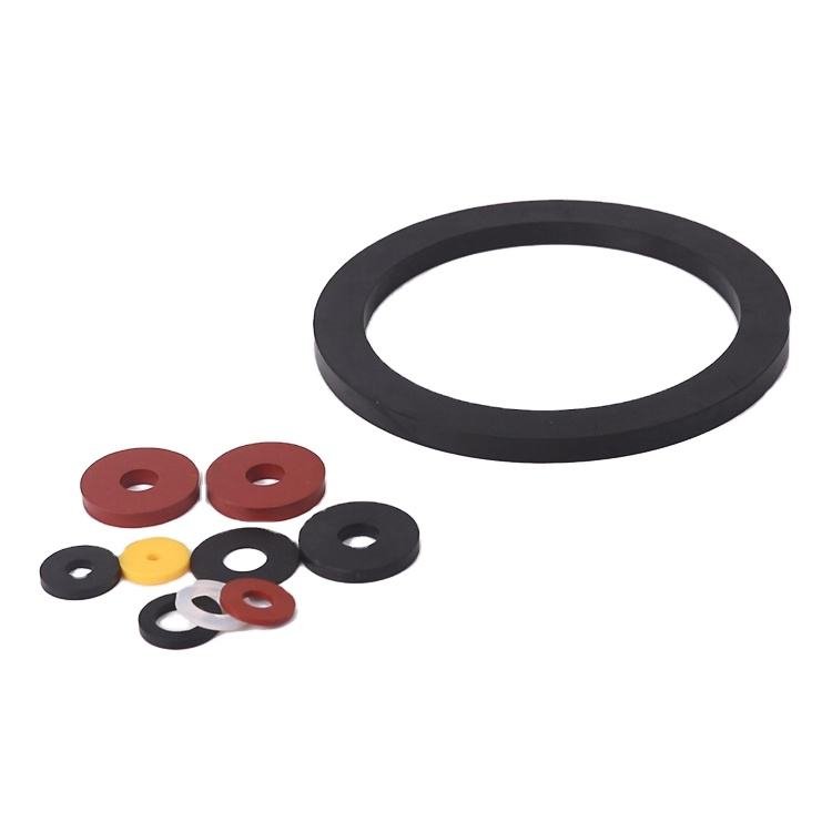 MAIHUA RUBBER Wholesale OEM NR,CR,NBR,SBR, SILICONE,FKM,EPDM,HNBR,BUNA,Flurosilicone Rubber Flange Sealing Gasket
