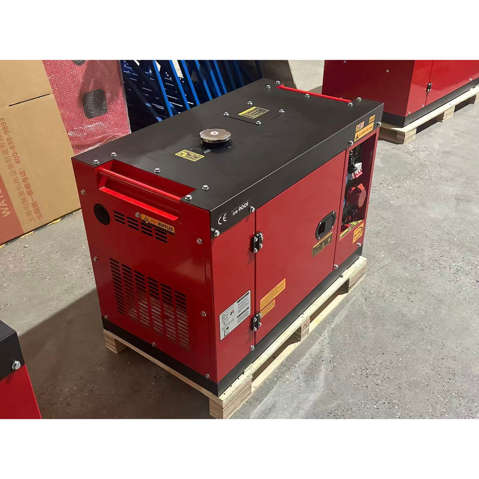 Super Diesel Silent Generator 5/8/10/15/18/20/ KW Kva 50/60HZ Electric Starter Single/Three Phase Portable Electrical Generators