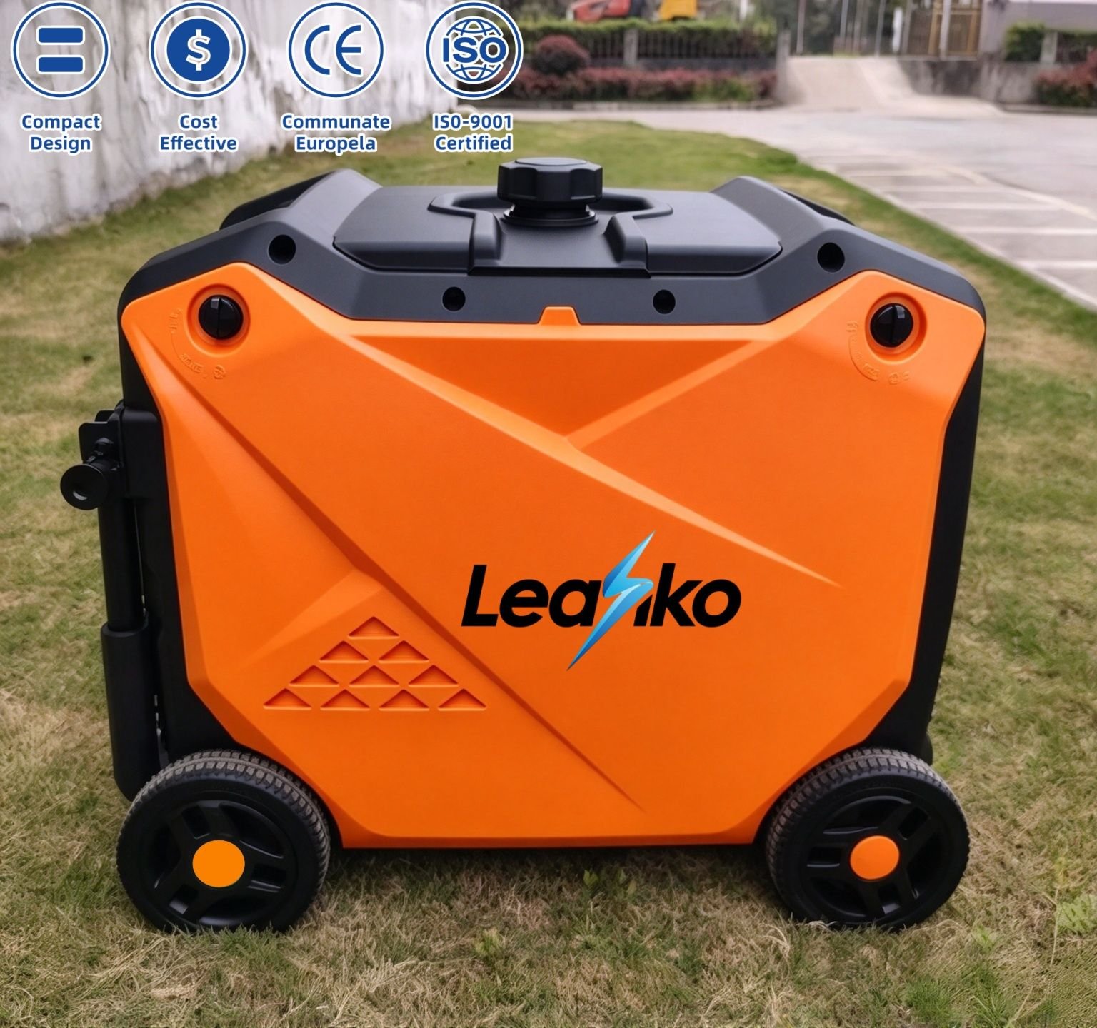 Super Quiet 2kW 3kW Gasoline Inverter Generator 220V 230V Hand /Electric/Remote Start Portable Generator for Household Camper