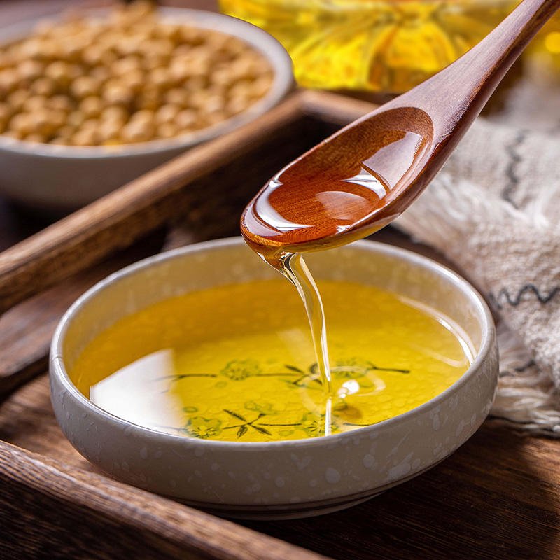 Manufacturer Wholesale Custom Fandouer Organic Cold Pressed Non-GMO 5L Grade a Refined Soybean Oil for Cooking in Plastic Bottle