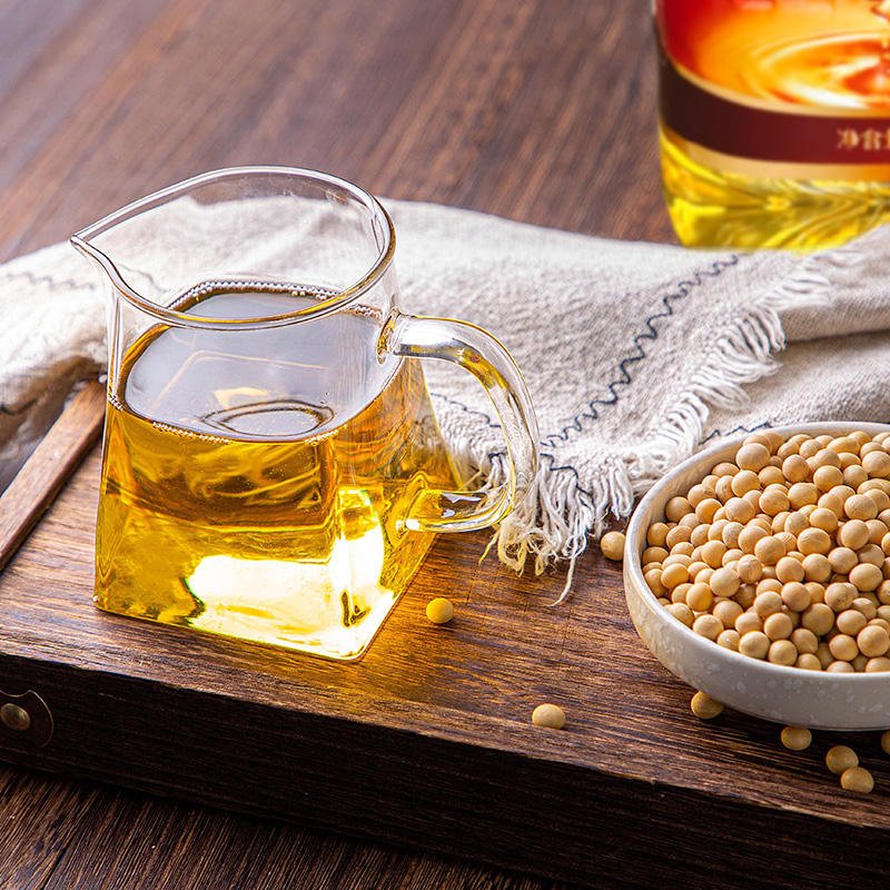 Manufacturer Wholesale Custom Fandouer Organic Cold Pressed Non-GMO 5L Grade a Refined Soybean Oil for Cooking in Plastic Bottle