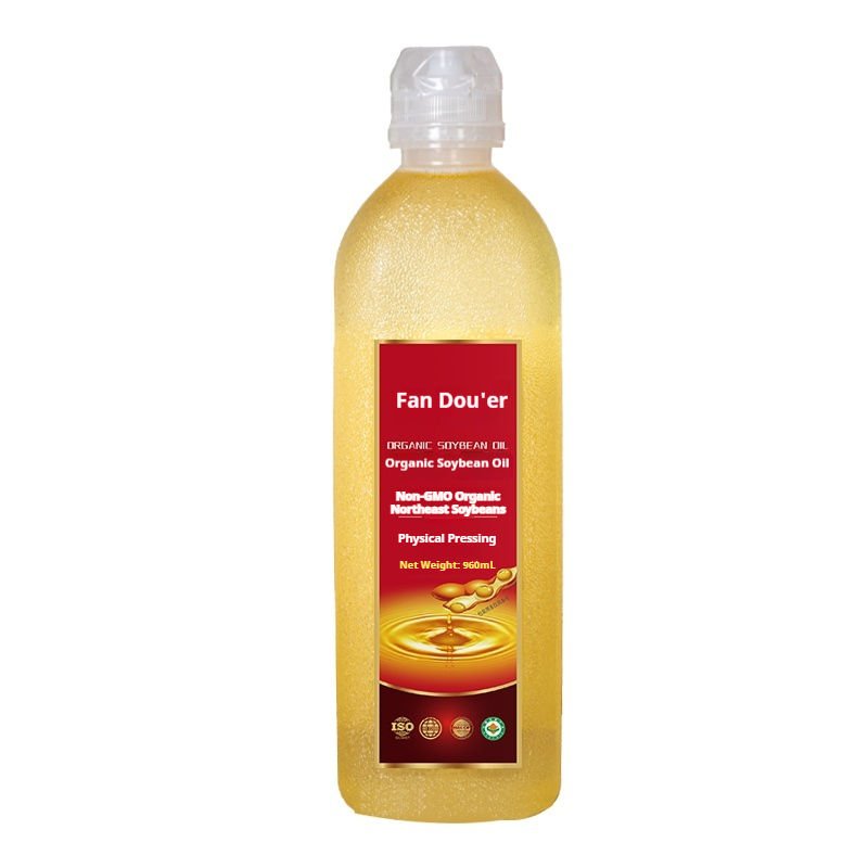 960ml Portable Package Physically Pressed Northeast Soybean Oil Double Quality Inspection