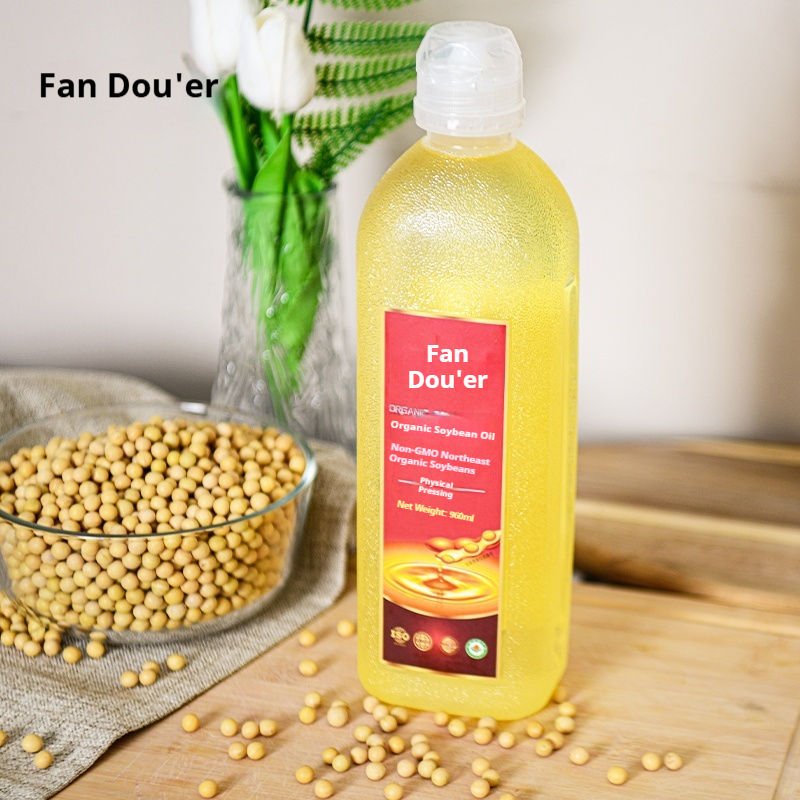 960ml Portable Package Physically Pressed Northeast Soybean Oil Double Quality Inspection