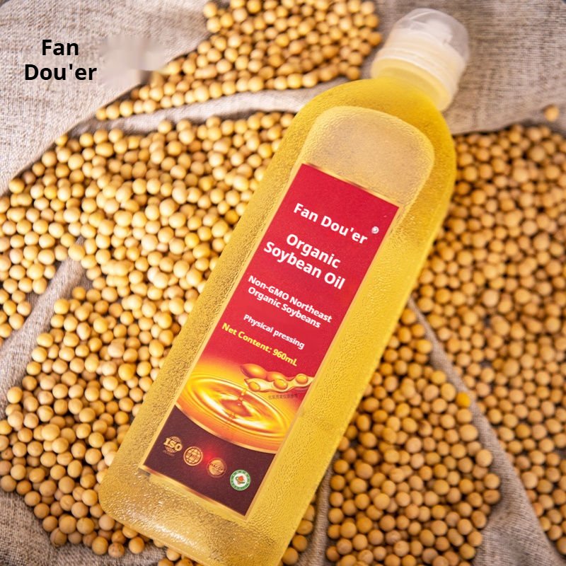 960ml Portable Package Physically Pressed Northeast Soybean Oil Double Quality Inspection