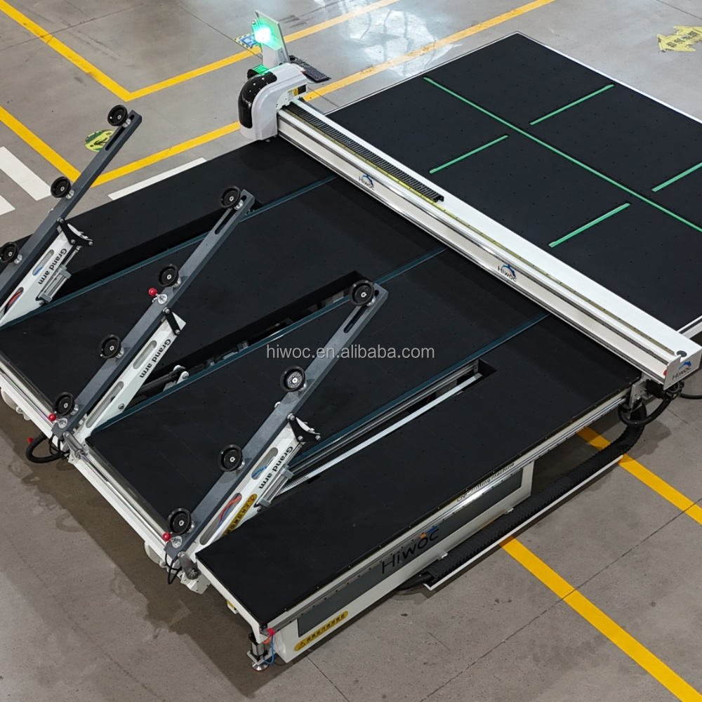 CNC Glass Cutting Machine Automatic Laser Glass Cutter with Air-floatation for Tempered Glass