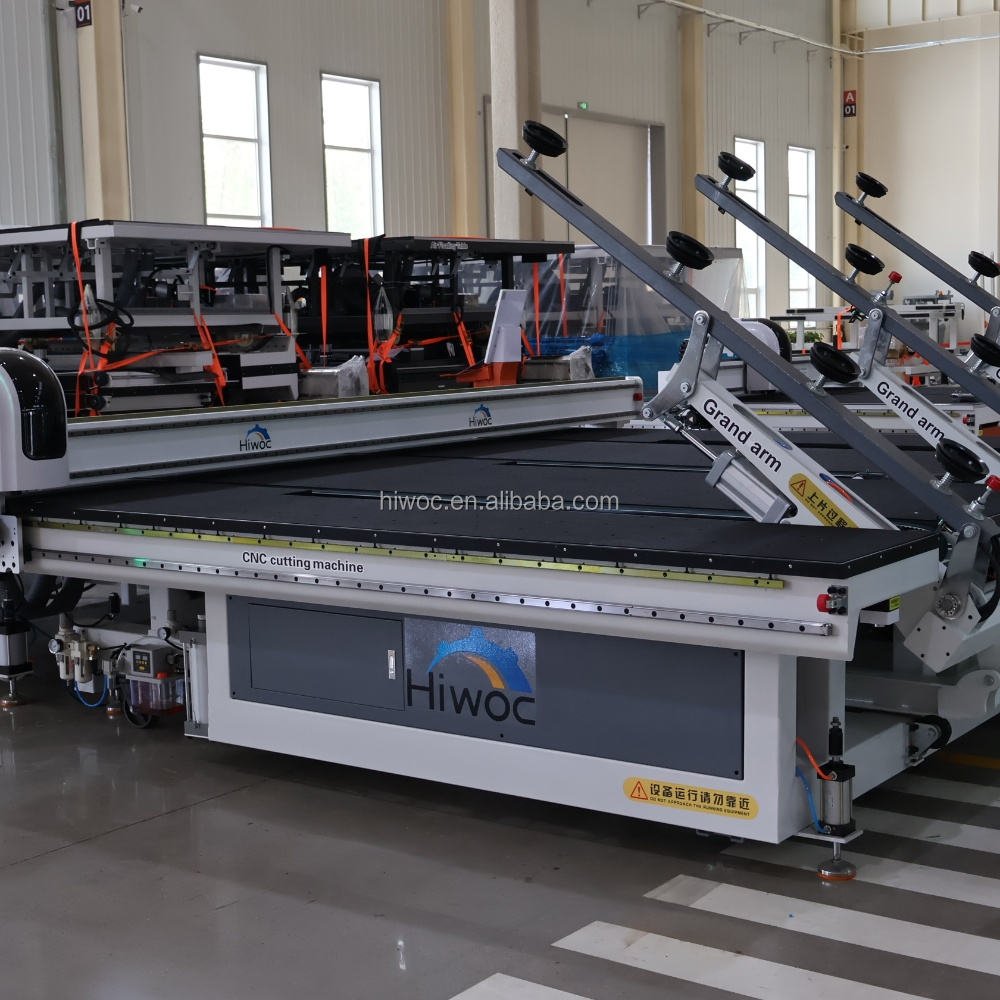 CNC Glass Cutting Machine Automatic Laser Glass Cutter with Air-floatation for Tempered Glass
