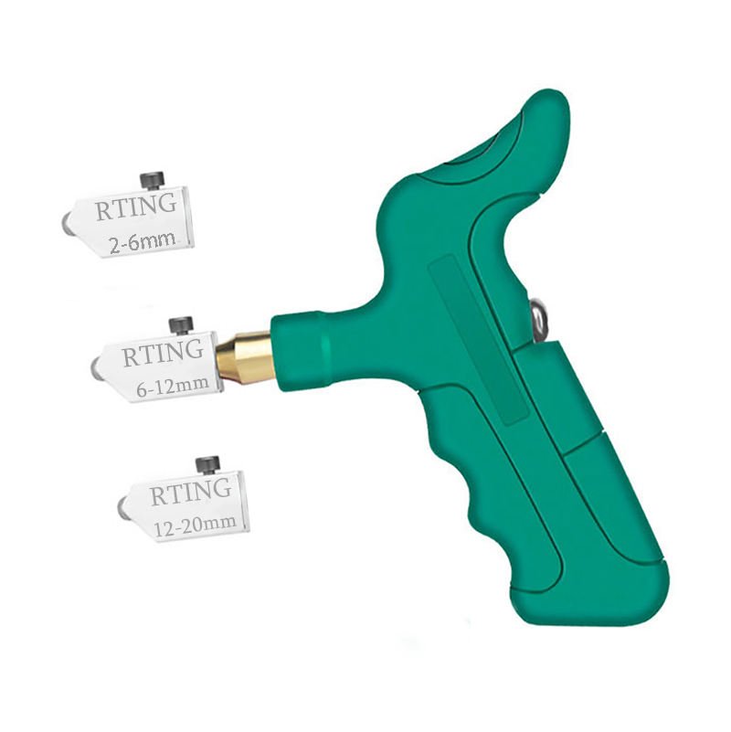 Professional Construction Tool 2-20mm Diamond Glass Cutter for Tile Cutting Manual Glass Tile Glass Cutter Set