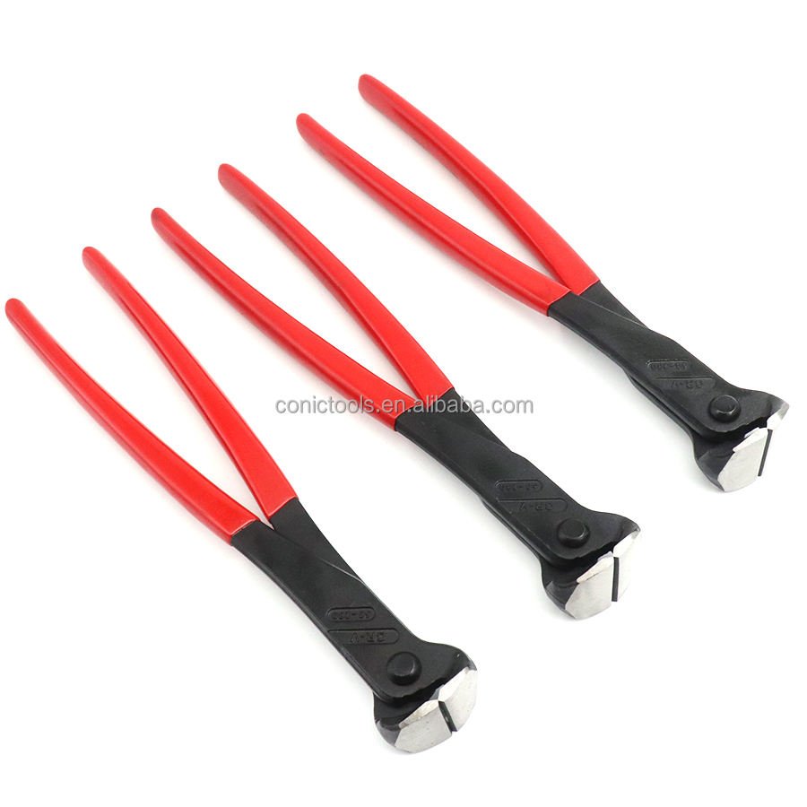 11 Inch Pull Nail Plier Cutter Nipper Hand Tools Carpenter Pincers Wire Stripper End Cutting Pliers With PVC Handle