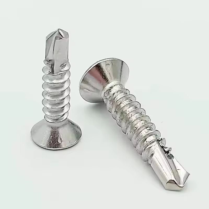 Custom Stainless Steel Drywall Screws Self-Drilling Chipboard Screws with Torx Hexagon & Flat Countersunk Head Wood Screws
