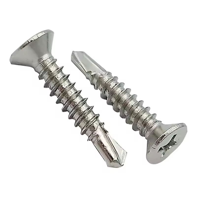 Custom Stainless Steel Drywall Screws Self-Drilling Chipboard Screws with Torx Hexagon & Flat Countersunk Head Wood Screws