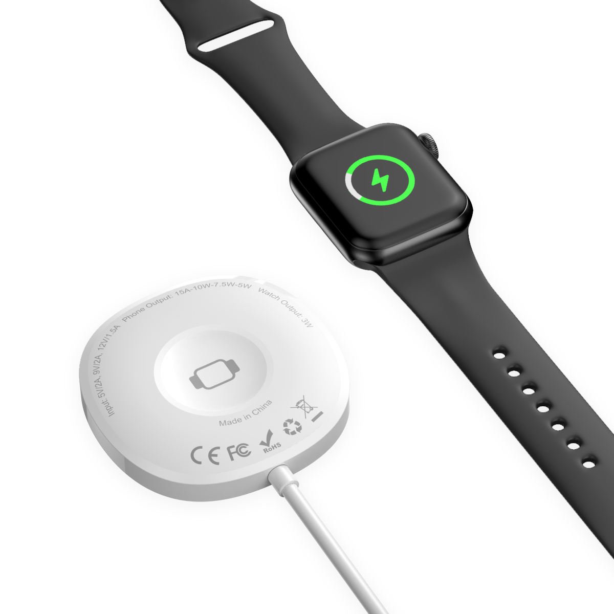 New 3-in-1 Magnetic Wireless Charger with FOD Function 7.5W/15W Output for iPhone & for A53