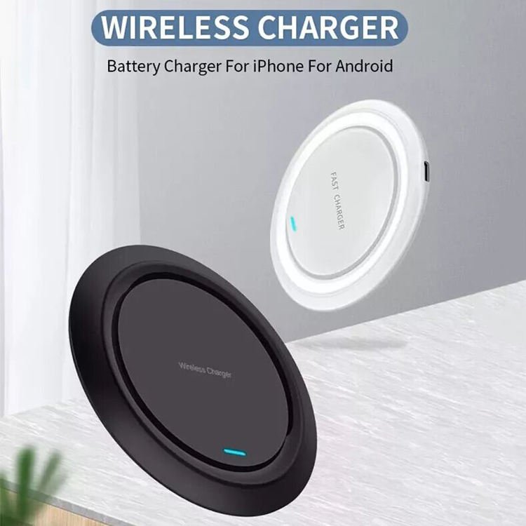 15W Fast Wireless Charger Mini Wireless Charging Pad for iPhone Samsung