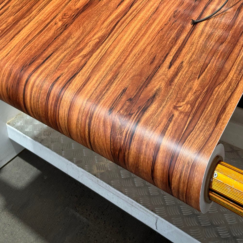 Hot Sales PETG Film Matte Glossy Wood Grain Stone Pattern Plastic PETG Film Roll PET Sheet for Furniture Laminate
