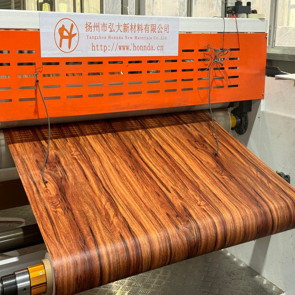 Hot Sales PETG Film Matte Glossy Wood Grain Stone Pattern Plastic PETG Film Roll PET Sheet for Furniture Laminate