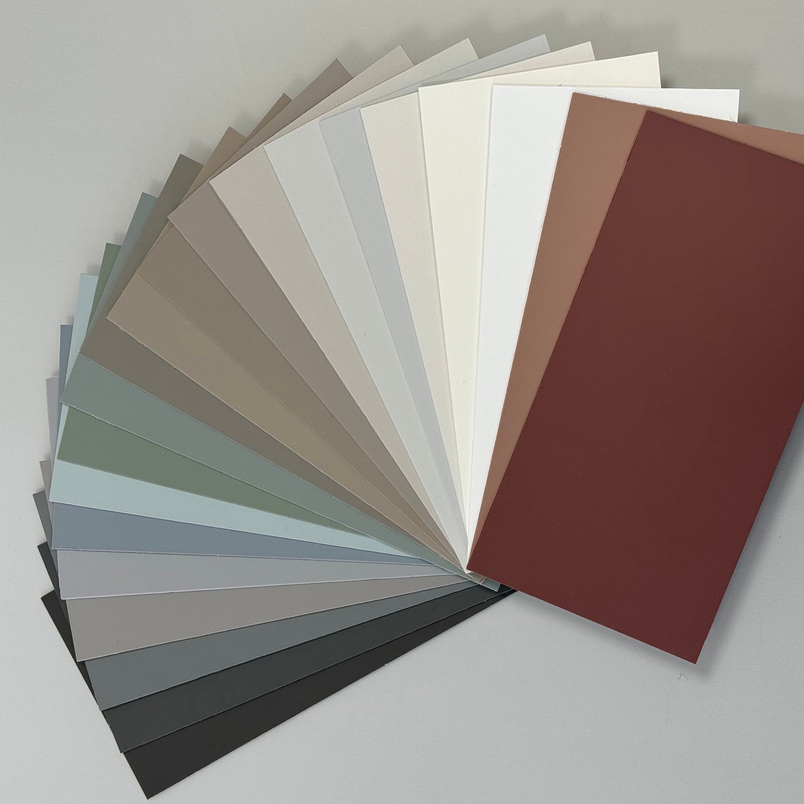Customized Size Matte Premium Collection Mildew Resistance Decorative PETG Skin Feel Film for Furniture Surface