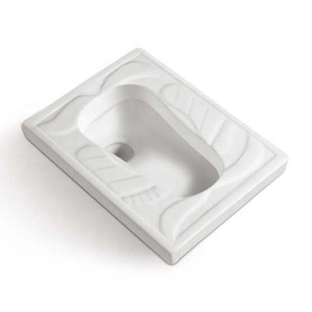MINGLIU High End Sanitary Ware Bathroom Ceramic Squatting Pan Toilet