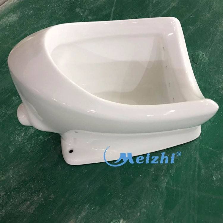 Bathroom Wall Mounted Ceramic Female Urinal