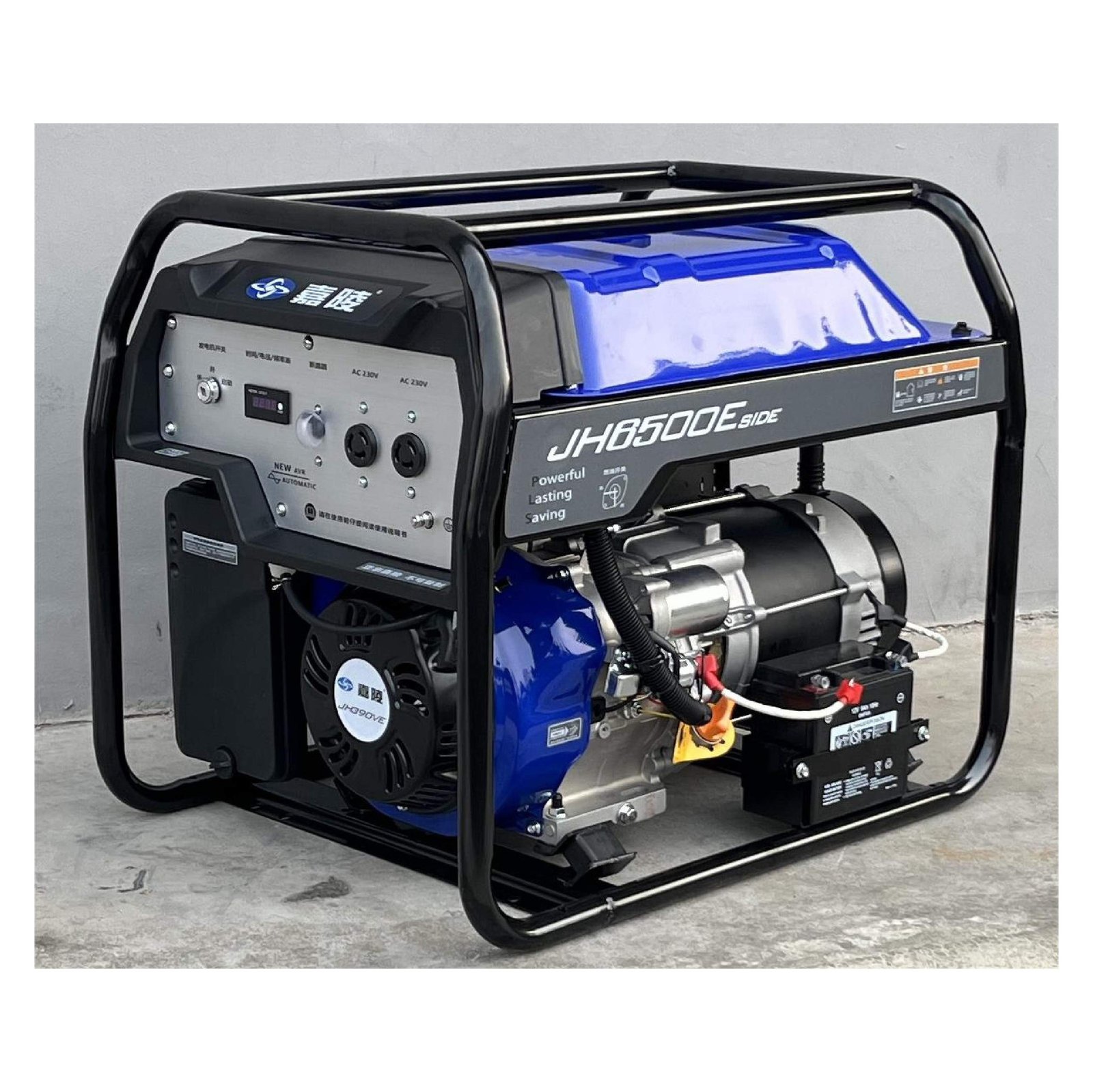 5 KW 5.8Kva Gasoline Powered Portable Generator 230V 50Hz for Camping Emergency Backup Power Supply