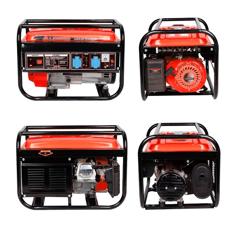 LINGBEN 3500D 2.8KW Wear-Resistant Long-Life Copper Pump Head Gasoline Generator Customizable Logo & Carton Gasoline Generator