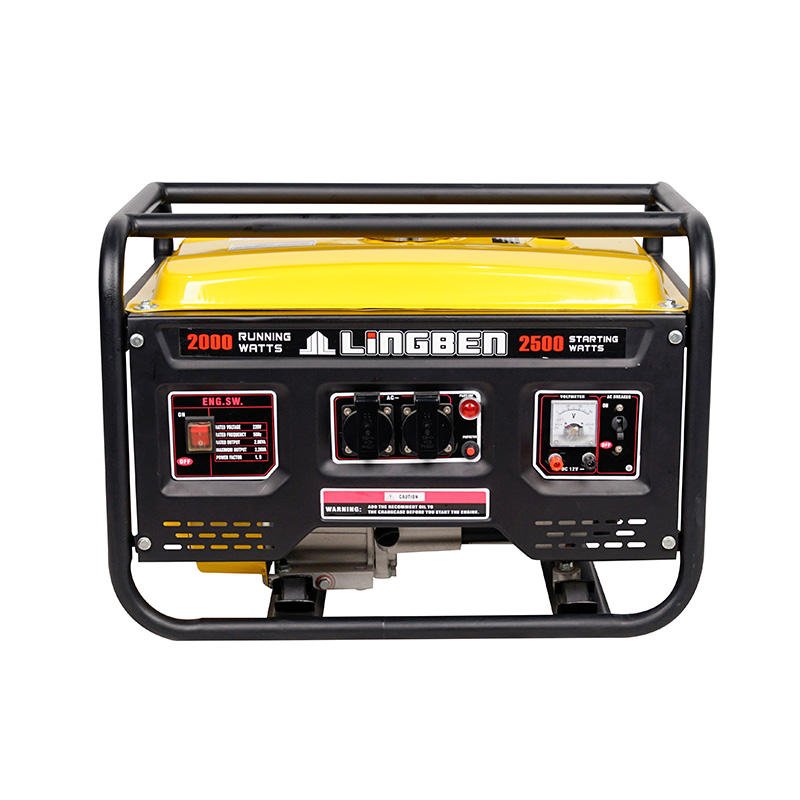 Professional Auto Start Control 3 Phase 2.5 Kw 230v 3.5 Kva Silent 3500 Petrol Gasoline Generator With Handle and Wheel