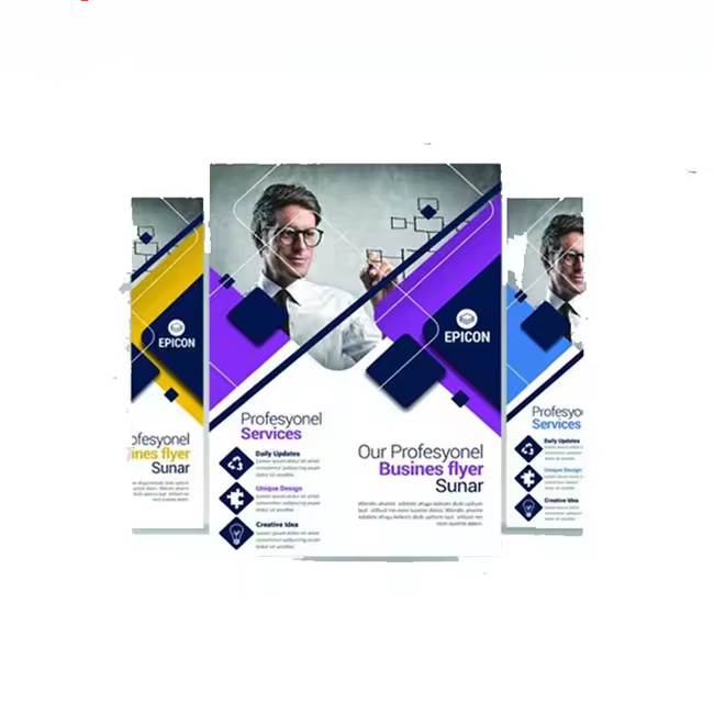 Customized Advertising Flyers Hardcover Magazine Print Services Digital Printing Available for Cardboard Corrugated Board
