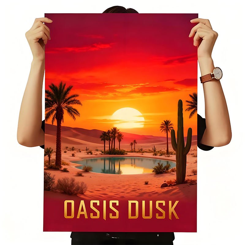 Custom Digital Printing Affiche Murale A0 A1 A2 A3 A4 High-definition RGB Wall Posters Print Service Art for Living Room Decor