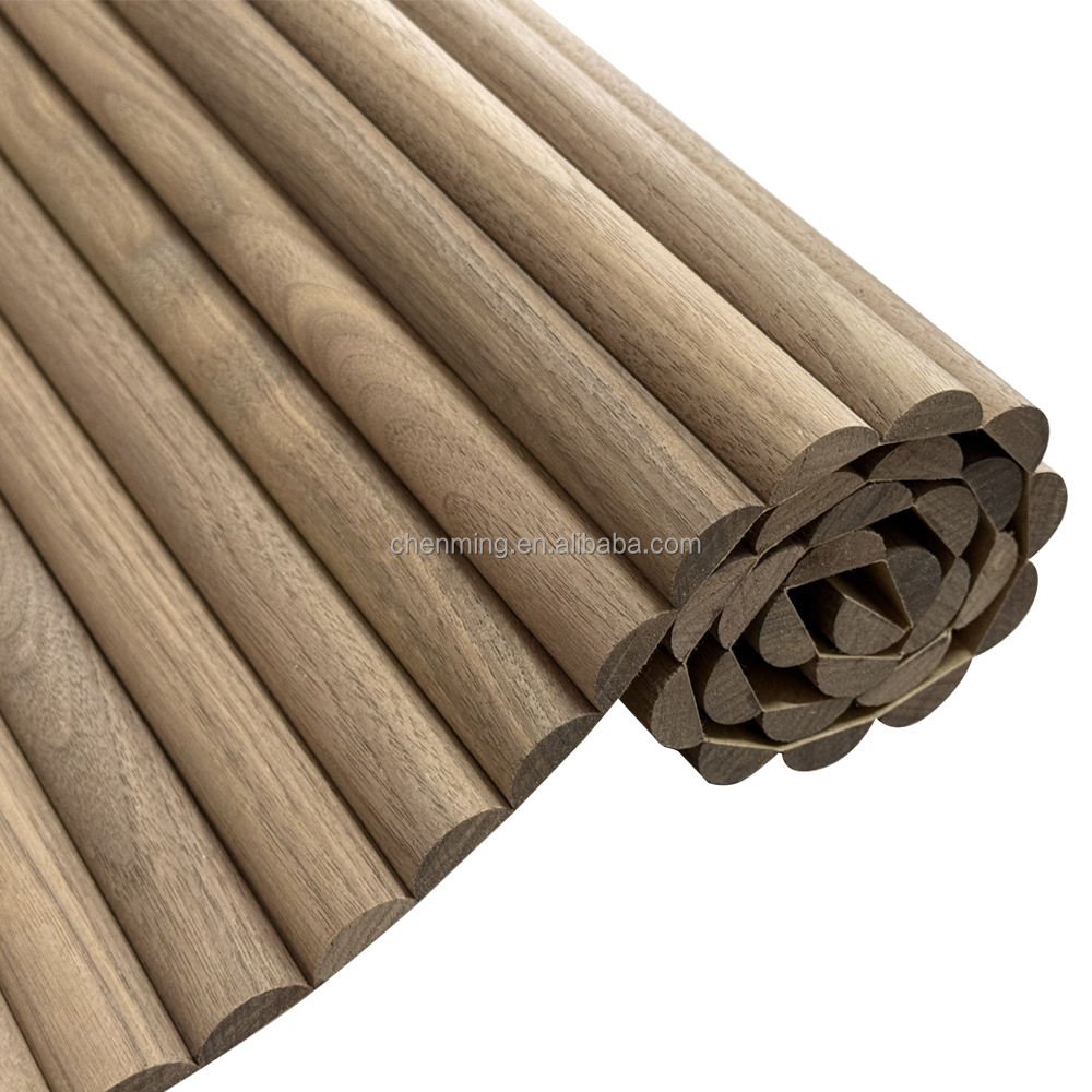 Modern MDF Solid Wood Wood Plastic Composite Soundproof Moisture-Proof Decorative Wall Panel Embossed Design Living Room Hotel