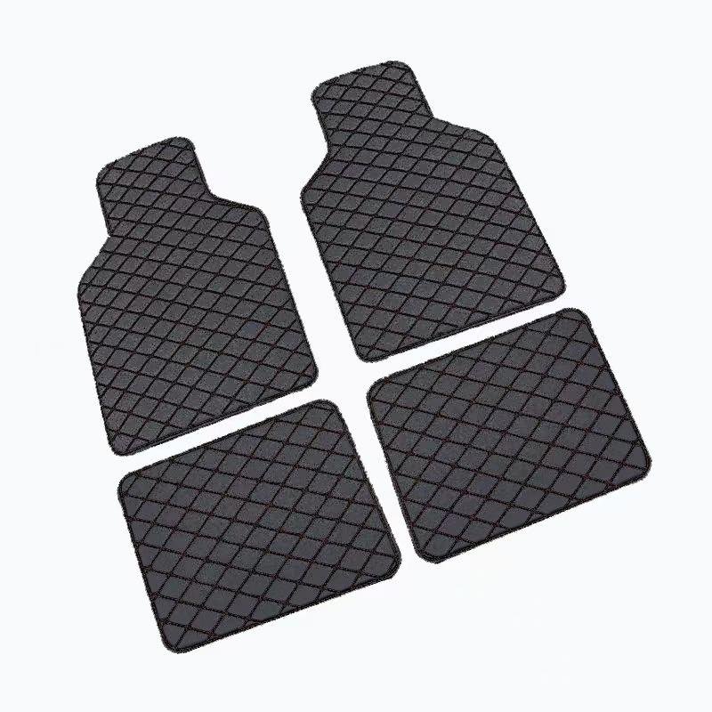 Leather Car Floor Mats, Universal Floor Mats, Solid Color Environmentally Friendly Car Floor Mats